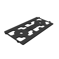 Flex Unterlegplatte Dachhaken: 2mm, 150x60 mm - VPE 100 St&uuml;ck