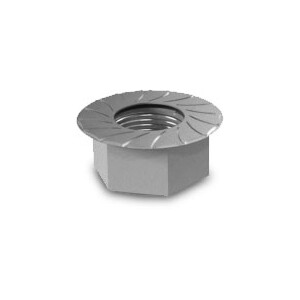 K2 1000043 Sperrzahnmutter M8 VPE=100St&uuml;ck