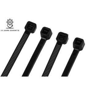 EMC Kabelbinder 290x4,8mm schwarz - UV Stabil 10 Jahre