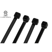 EMC Kabelbinder 290x4,8mm schwarz - UV Stabil 10 Jahre
