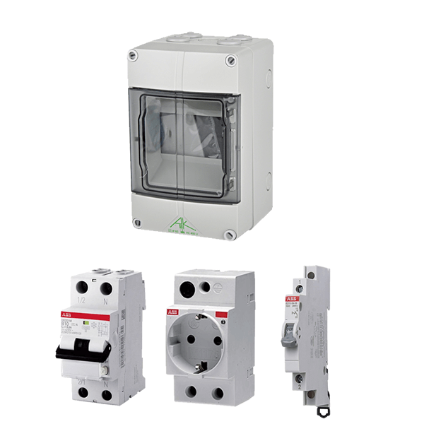 PV Point Notstromsteckdose Notstrom-Bausatz f&uuml;r Notstromausgang