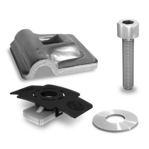K2 2002473 Blitzschutzklemme Multi Alu 8 mm Set VPE=10...