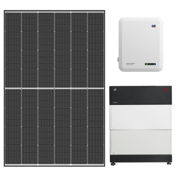 PV-Set mit Q.Cells & BYD mit SMA Hybrid