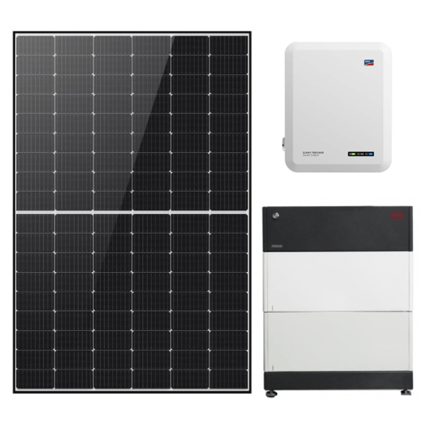 PV-Set mit Longi & BYD mit SMA Hybrid