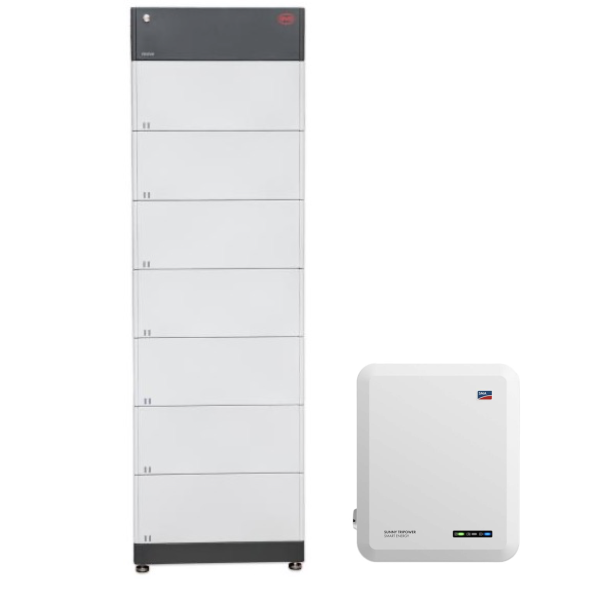 Speicherset BYD HVM 19.3 (19,32 kWh) + SMA Hybrid SE Smart Energy