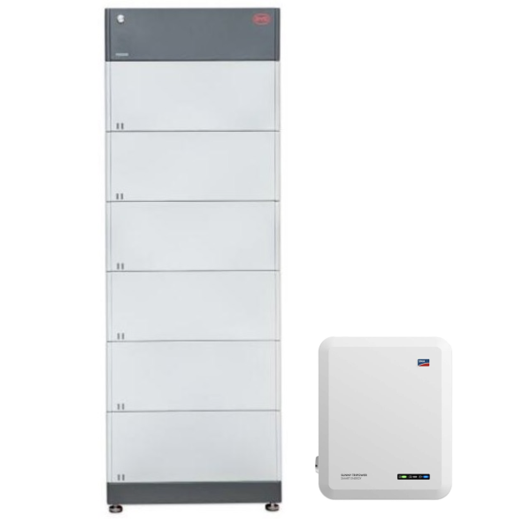 Speicherset BYD HVM 16.6 (16,56 kWh) + SMA Hybrid SE Smart Energy