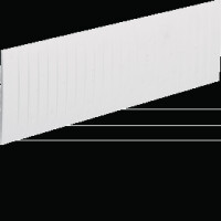 HAGER ZZ35S Abdeckstreifen, sperrbar, Breite 12 PLE, f&uuml;r NAR-Haube mit 216mm Ger&auml;teschlitz