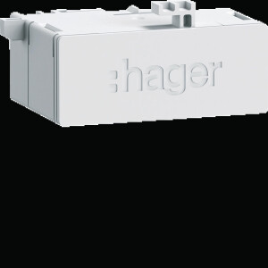 HAGER ZZ45WAN2PP RJ45-Buchse in Patch/Patch 180&deg;...