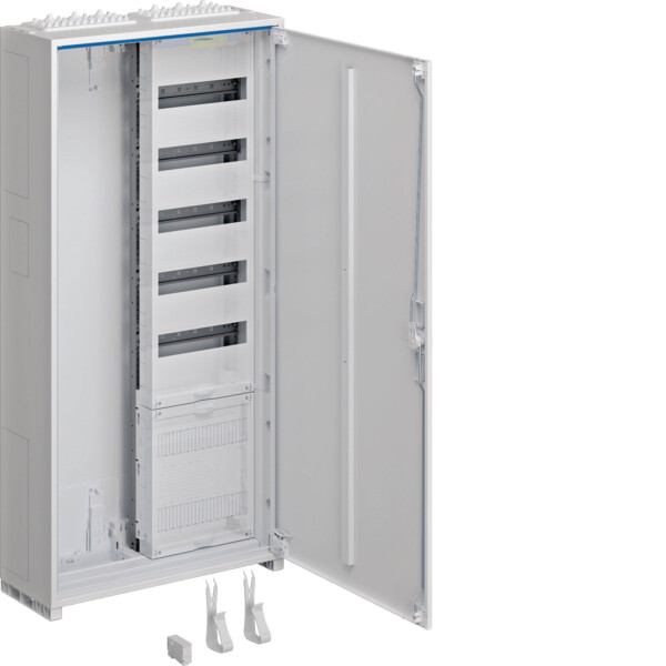 HAGER ZB32APZ2 Systemschrank, univers Z, 1100x550x205mm, SKII, IP44, VF 5-reihig, APZ, 2-feldig