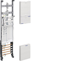 HAGER ZH3EZ17N Komplettfeld, univers Z, 1 Z&auml;hlerplatz, BKE-I, OKK, H=1050 mm, 1-feldig