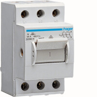 HAGER SH363N Kompaktschalter, Ausschalter, 63A, 3 Schlie&szlig;er, 400V AC, 2.5 PLE