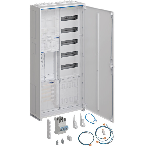 HAGER ZB32EZ116SB Komplettschrank, univers Z, 1 Z&auml;hlerplatz + APZ Feld