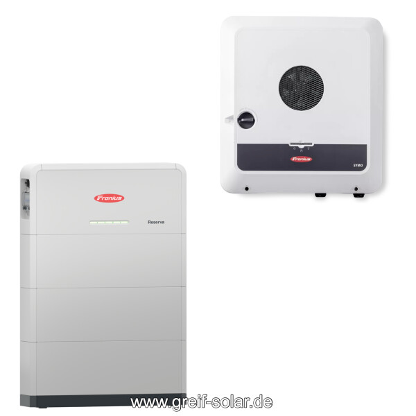 Speicherset Fronius Reserva 9.5 (9,47 kWh) + Fronius Symo GEN24 3.0 - 12.0 Plus